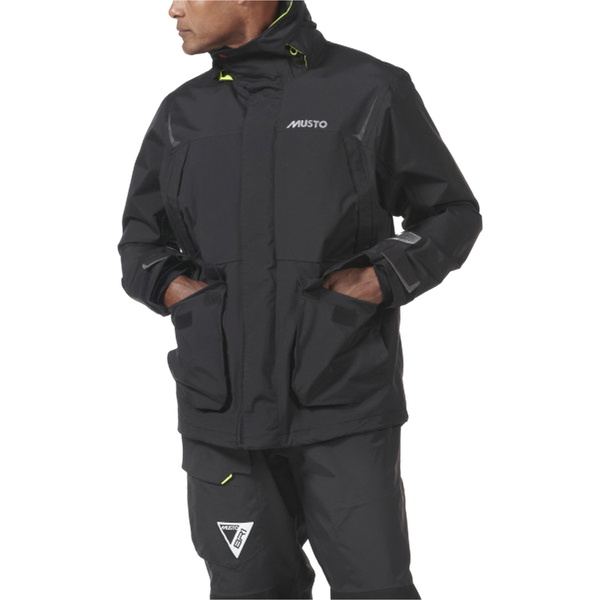 2026 Musto Mænd Br1 Channel Sailing Jakke 82399 - Sort